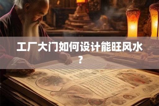 工厂大门如何设计能旺风水？