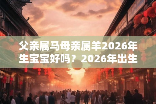 父亲属马母亲属羊2026年生宝宝好吗?2026年出生牛宝宝命运? 父亲属马母亲属羊2026年生宝宝好吗?2026年出生牛宝宝命运?