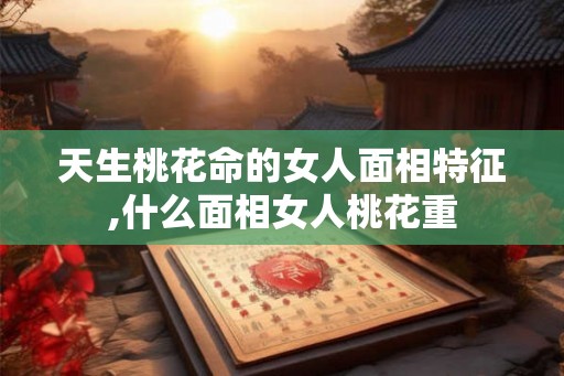 天生桃花命的女人面相特征,什么面相女人桃花重
