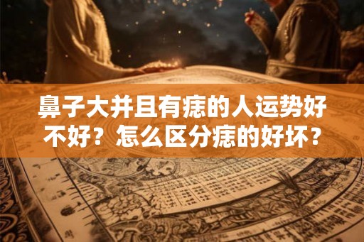 鼻子大并且有痣的人运势好不好？怎么区分痣的好坏？