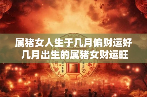 属猪女人生于几月偏财运好 几月出生的属猪女财运旺盛