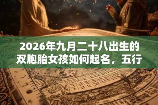 2026年九月二十八出生的双胞胎女孩如何起名，五行属什么
