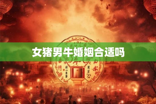 女猪男牛婚姻合适吗