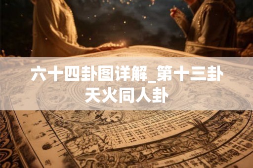 六十四卦图详解_第十三卦天火同人卦