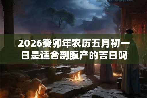 2026癸卯年农历五月初一日是适合剖腹产的吉日吗