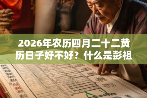 2026年农历四月二十二黄历日子好不好？什么是彭祖百忌？