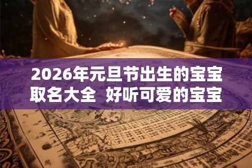 2026年元旦节出生的宝宝取名大全  好听可爱的宝宝名字