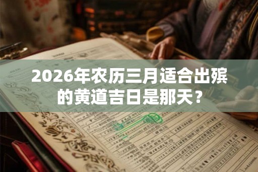 2026年农历三月适合出殡的黄道吉日是那天？