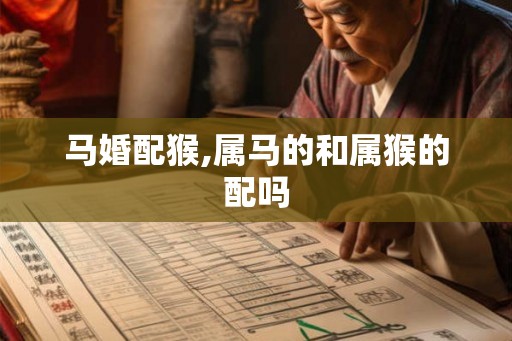 马婚配猴,属马的和属猴的配吗 马婚配猴,属马的和属猴的配吗