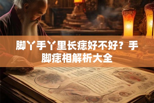 脚丫手丫里长痣好不好？手脚痣相解析大全