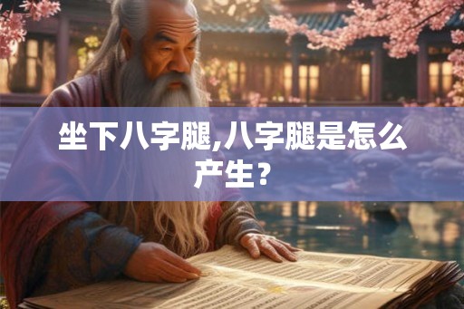 坐下八字腿,八字腿是怎么产生？