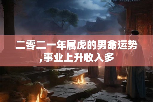 二零二一年属虎的男命运势,事业上升收入多