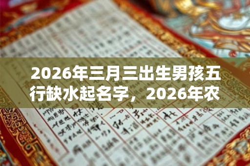 2026年三月三出生男孩五行缺水起名字，2026年农历三月三宝宝取名