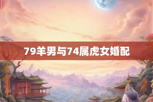 79羊男与74属虎女婚配 79羊男与74属虎女婚配