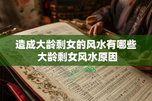 造成大龄剩女的风水有哪些 大龄剩女风水原因