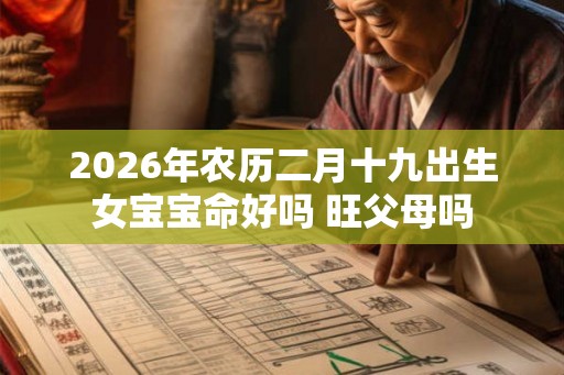 2026年农历二月十九出生女宝宝命好吗 旺父母吗 2026年农历二月十九出生女宝宝命好吗 旺父母吗