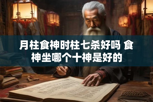 月柱食神时柱七杀好吗 食神坐哪个十神是好的