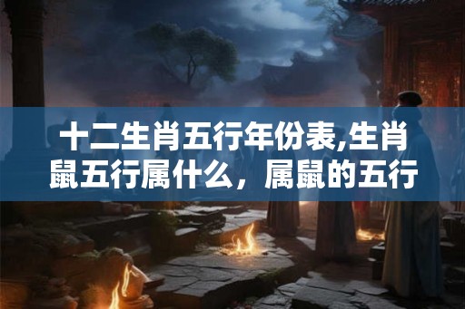 十二生肖五行年份表,生肖鼠五行属什么,属鼠的五行 十二生肖五行年份表,生肖鼠五行属什么,属鼠的五行