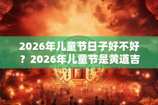 2026年儿童节日子好不好？2026年儿童节是黄道吉日吗？