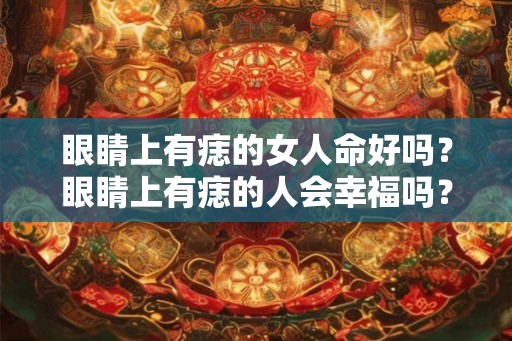 眼睛上有痣的女人命好吗？眼睛上有痣的人会幸福吗？