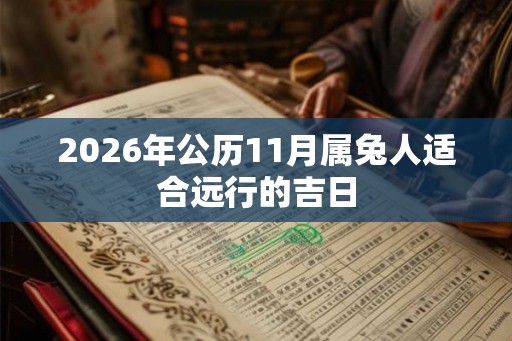 2026年公历11月属兔人适合远行的吉日