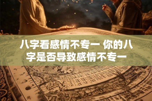 八字看感情不专一 你的八字是否导致感情不专一