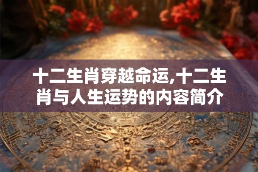 十二生肖穿越命运,十二生肖与人生运势的内容简介