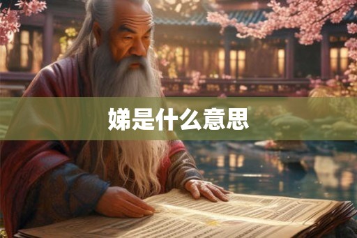 娣是什么意思 娣是什么意思