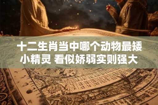 十二生肖当中哪个动物最矮小精灵 看似娇弱实则强大