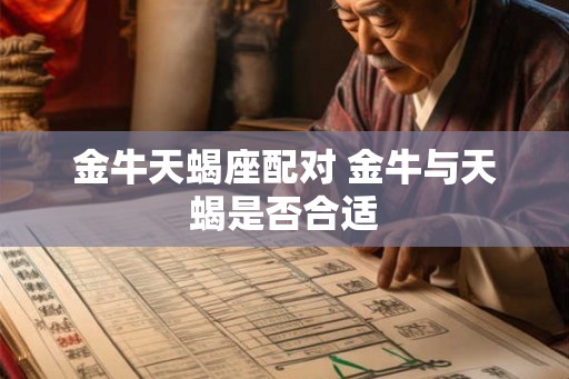 金牛天蝎座配对 金牛与天蝎是否合适 金牛天蝎座配对 金牛与天蝎是否合适