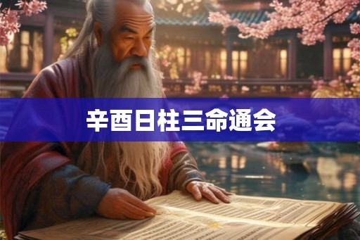 辛酉日柱三命通会