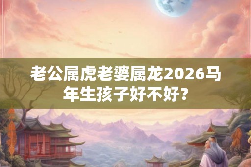 老公属虎老婆属龙2026马年生孩子好不好？