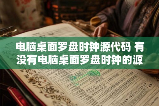 电脑桌面罗盘时钟源代码 有没有电脑桌面罗盘时钟的源代码