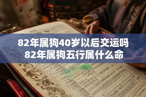 82年属狗40岁以后交运吗 82年属狗五行属什么命