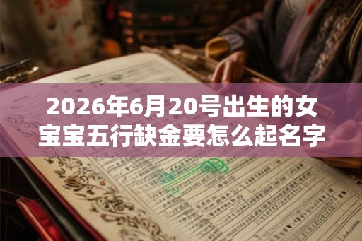 2026年6月20号出生的女宝宝五行缺金要怎么起名字 2026年6月20号出生的女宝宝五行缺金要怎么起名字