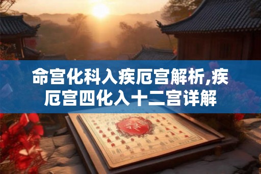命宫化科入疾厄宫解析,疾厄宫四化入十二宫详解