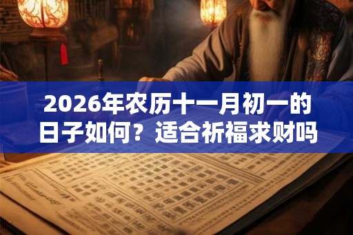 2026年农历十一月初一的日子如何？适合祈福求财吗？