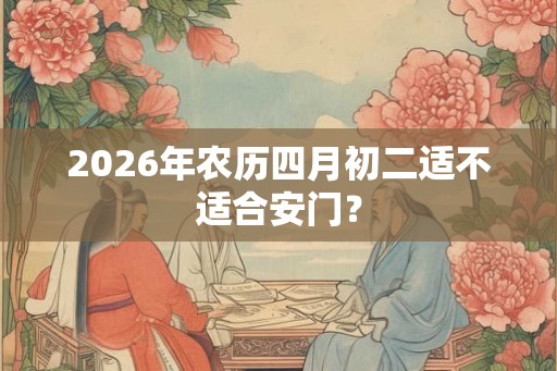 2026年农历四月初二适不适合安门？