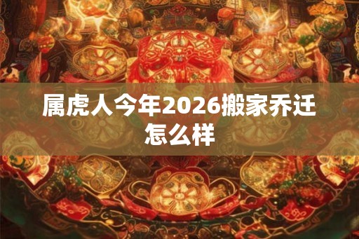 属虎人今年2026搬家乔迁怎么样 属虎人今年2026搬家乔迁怎么样