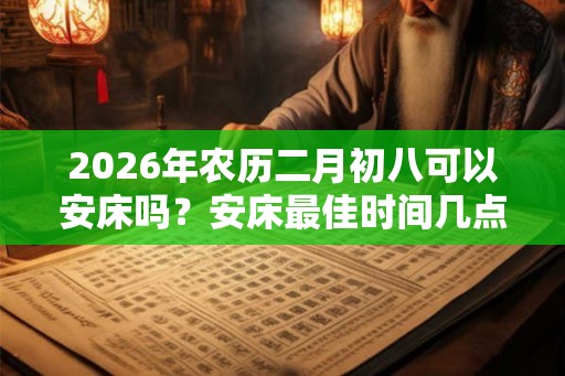 2026年农历二月初八可以安床吗？安床最佳时间几点？