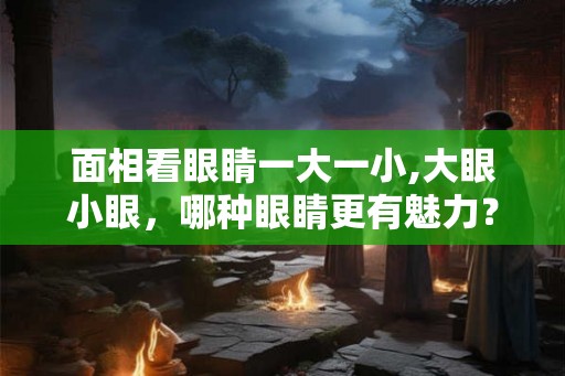 面相看眼睛一大一小,大眼小眼，哪种眼睛更有魅力？