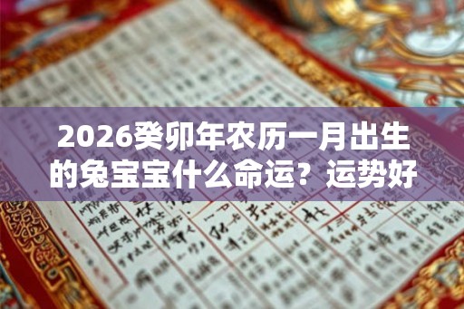 2026癸卯年农历一月出生的兔宝宝什么命运？运势好吗