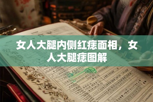 女人大腿内侧红痣面相，女人大腿痣图解