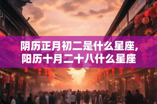 阴历正月初二是什么星座,阳历十月二十八什么星座