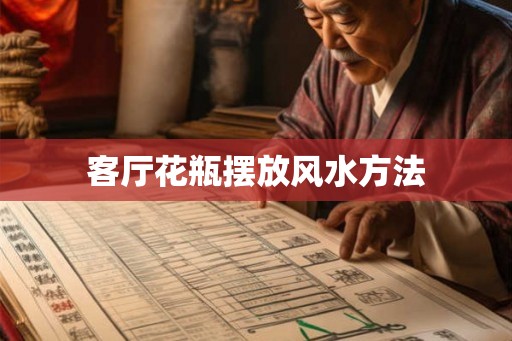 客厅花瓶摆放风水方法
