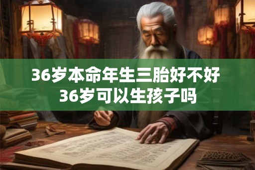 36岁本命年生三胎好不好 36岁可以生孩子吗