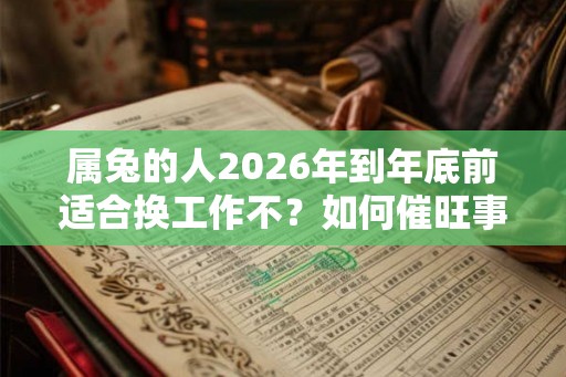 属兔的人2026年到年底前适合换工作不?如何催旺事业运? 属兔的人2026年到年底前适合换工作不?如何催旺事业运?
