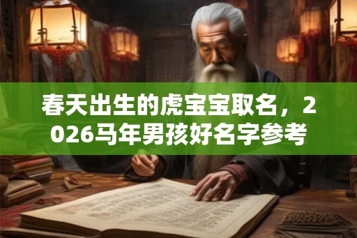 春天出生的虎宝宝取名，2026马年男孩好名字参考