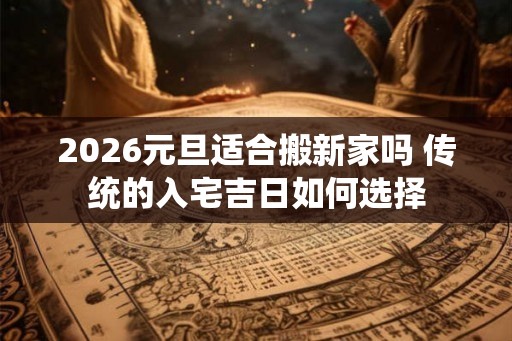 2026元旦适合搬新家吗 传统的入宅吉日如何选择