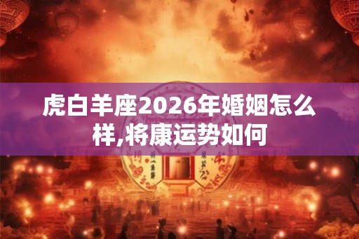 虎白羊座2026年婚姻怎么样,将康运势如何